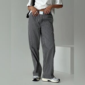 COBAIN PANTS ONYX STRIPE LIONESS